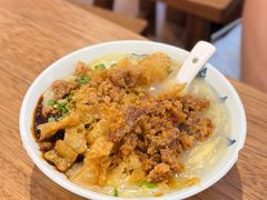 蛋冲牛肉豆腐脑-豆相识•九九豆腐脑(牛咡桥店)