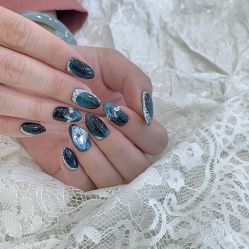 手部美甲-1R日式轻奢美睫美甲翘睫