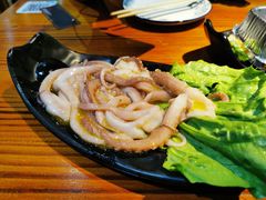 鲜鱿鱼须-丹东特色烤肉(学府路一部店)