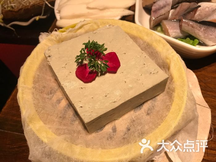 地瓜老火锅(较场口店)石磨黑豆腐图片 - 第7张