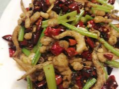 干煸鱿鱼须-陈傻子餐厅(世纪都会店)