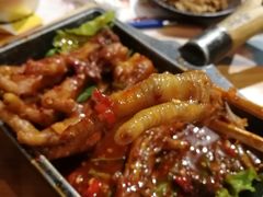 火辣鸡爪-冰川延边料理·炭烤串(原小木屋店)