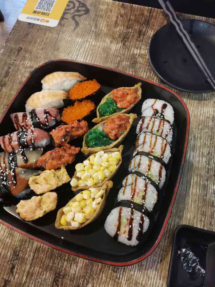 小野寿司(客村艺苑总店)-"在艺苑南路小食街的最里面,晚上招牌不显眼.