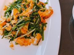 东北小蒜苗炒土鸡蛋-小南洋海景餐厅(深圳湾店)