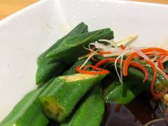 浇汁秋葵-7017浙菜•建德味(中财店)
