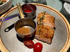 炭烤猪颈肉-小大董·烤鸭(西单大悦城店)