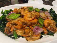 桑叶焗大虾-百丈园龙江啫神馆