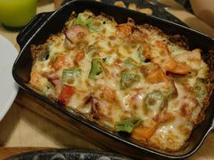 芝士鸡粒焗饭-萨莉亚意式餐厅(上下九店)