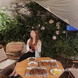 夏夜无尽浪漫💕边吃烧烤边露营⛺️