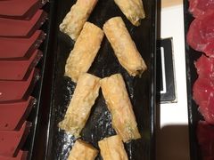 虎皮虾卷-古膳记猪肚鸡.生蚝鸡(拱北店)