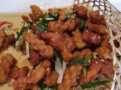 -东来菜馆•手抓海鲜家常菜•海鲜锅贴(鸽子窝店)