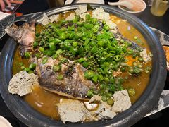 -探鱼·鲜青椒爽麻烤鱼(银泰城店)