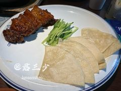 薄饼配烤肉-渔沧米缸·绍兴美食(万达店)