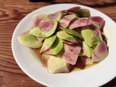 炝拌萝卜皮-清真吴记门钉肉饼·喜多利