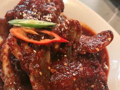 -草家酱蟹炭火烤肉店(珲春南路一店)