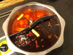鸳鸯锅底-川成串·自助串串香火锅(朝阳店)