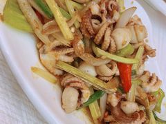 葱油八爪鱼-覃记海鲜美食餐厅