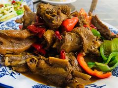 农家老鹅煲-呼吸森林·生态农庄农家乐私房菜