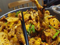 牛蛙蹄花双拼悦容干锅-精悦蓉(松江万达广场店)