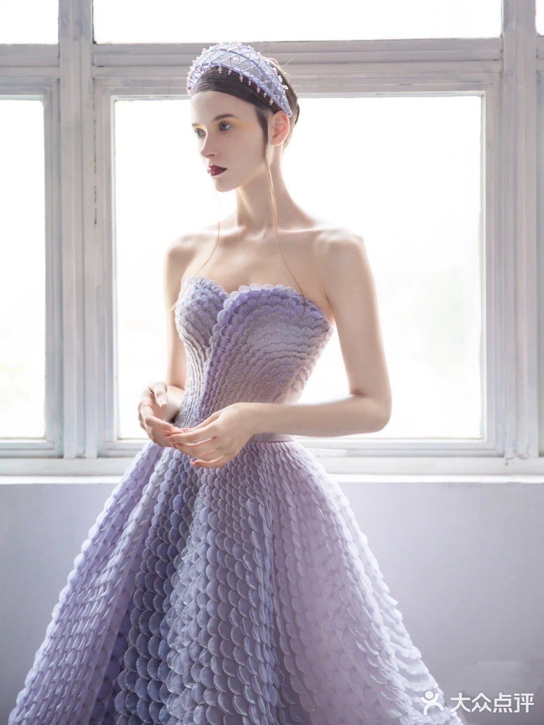 人鱼姬渐变礼服