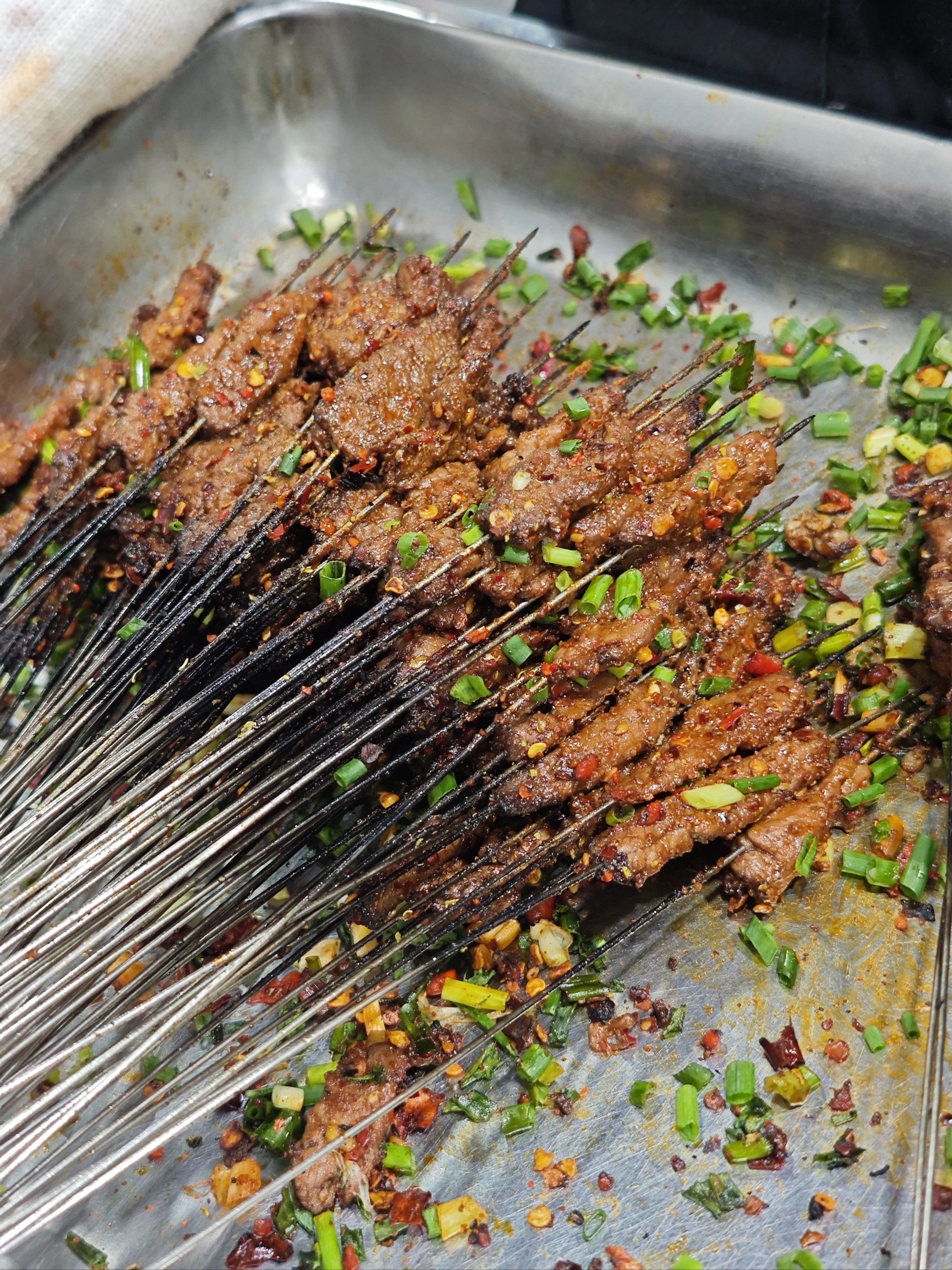 贵州的小肉串是真不错