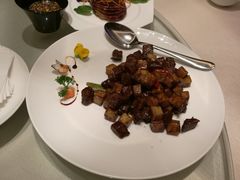黑椒杏鲍菇牛肉粒-唐拉雅秀酒店-唐苑中餐厅