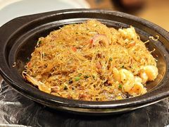 砂锅干鲜虾捞粉丝煲-向川南·水煮鱼·川菜(和平里店)