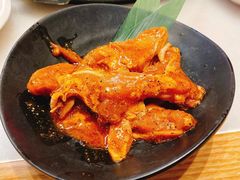 黑椒鸡腿肉-韩宫宴炭火烤肉(昆山金鹰店)