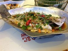 清蒸鲈鱼-食锦记·福建私房菜(浦西万达店)