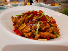 泉水荷花豆腐小炒黑山-济南喜来登酒店-采悦轩中餐厅