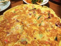 海鲜葱饼-长寿参鸡汤(朝韩风情街店)