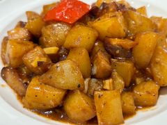 黑椒叉烧土豆丁-顺风汤馆·广府粤菜(江宸天街店)