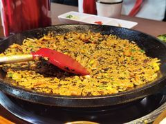 铁板炒饭-红辣椒八爪鱼特色韩国料理