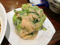 小白菜土豆泥-韩师傅老大同刀削面(北苑路店)