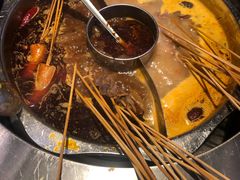 鸳鸯锅底-佰人王串串香火锅(洋珠巷店)