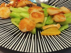XO酱碧绿炒元贝-御彩酒家(东风东路店)