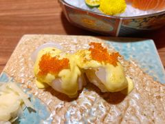 赤焰炙烤扇贝寿司-隐月· 㐂和食屋(芝罘万达公馆店)