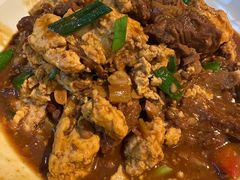 老豆腐烧牛肉-八珍饺子·烤鸭·家常菜