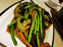紫苏豆角凉瓜炒茄子-顺丰轩园林酒家(天河店)