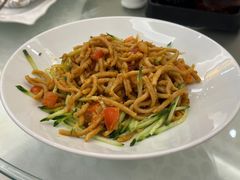 土豆泥拌莜面-内蒙古驻京办餐厅