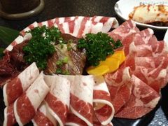 肉类拼盘-草家酱蟹炭火烤肉店(珲春南路一店)