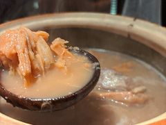 铫子煨龙骨粉莲藕汤-清水亭湖北菜(大屯DT51店)