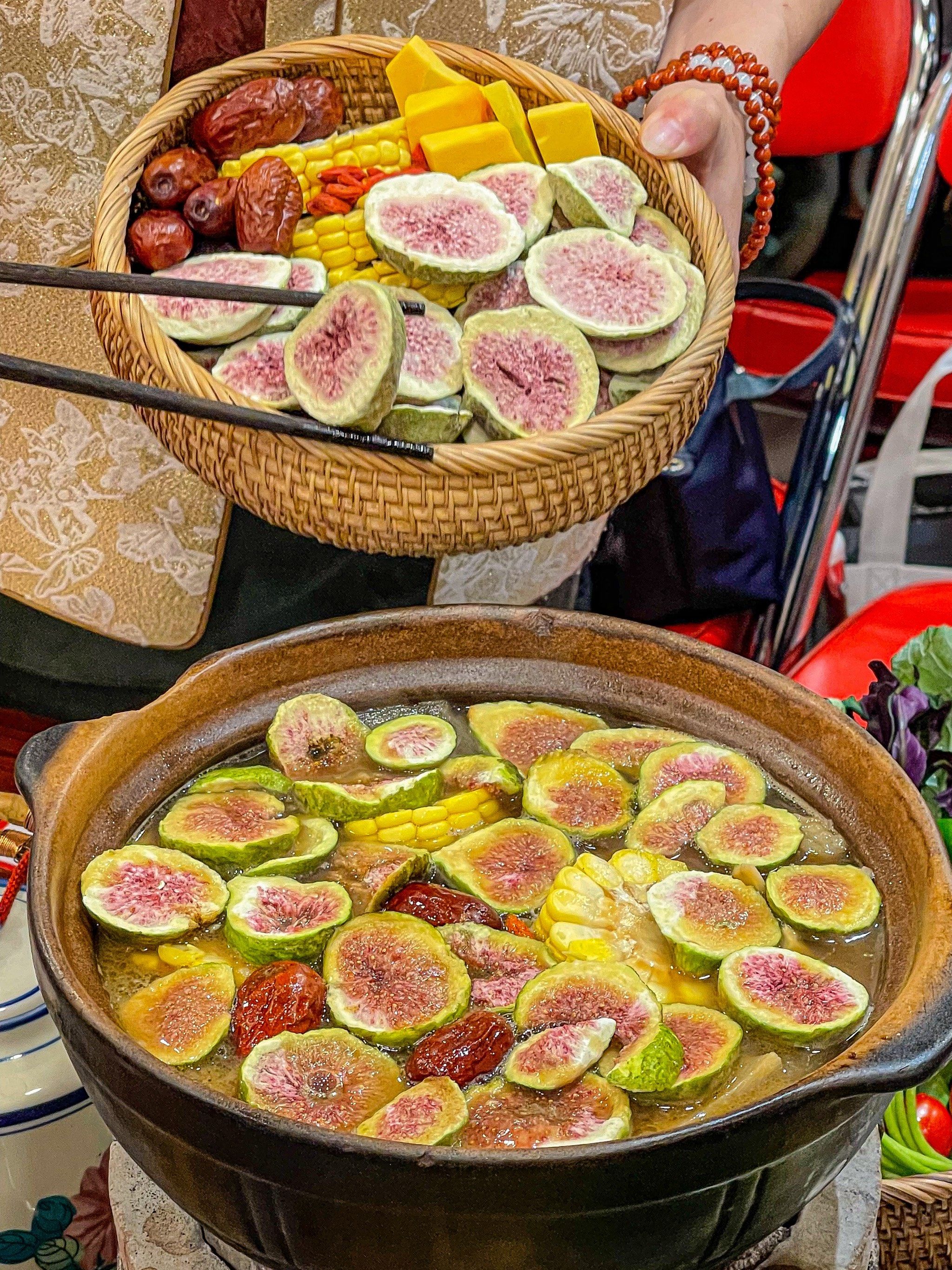 青岛也有无花果煲了!也太好吃了!