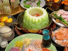 -得意咚瓜·顺德鱼生·冬瓜盅火锅