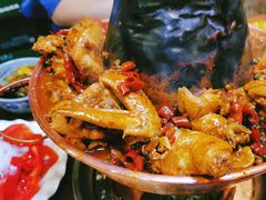 -超越炭火牛蛙火锅鸡(河东店)