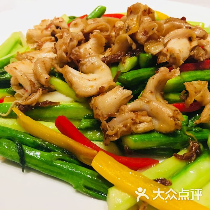訸珺阁鲜芦笋xo酱爆炒象拔蚌图片-北京粤菜-大众点评网