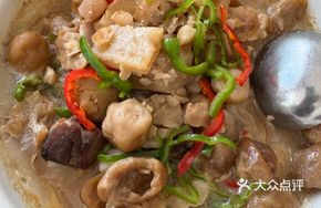 Dried Potato with Preserved Pig's Trotters