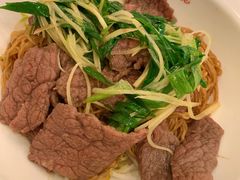 鲜牛肉姜葱捞面-大哥餐厅(西城花园店)