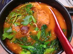 香草番茄汤.猪软骨面-和府捞面(东直门银座店)