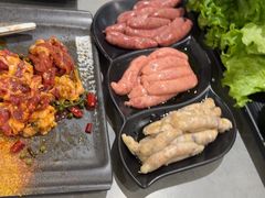 -啊美丽炭火烤肉(滑翔一店)